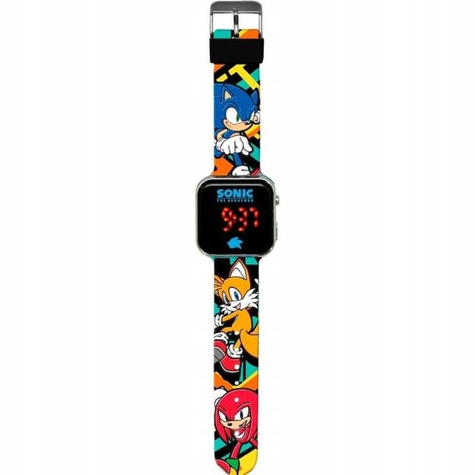 LED-horloge voor kinderen Kids Licensing Sonic The Hedgehog