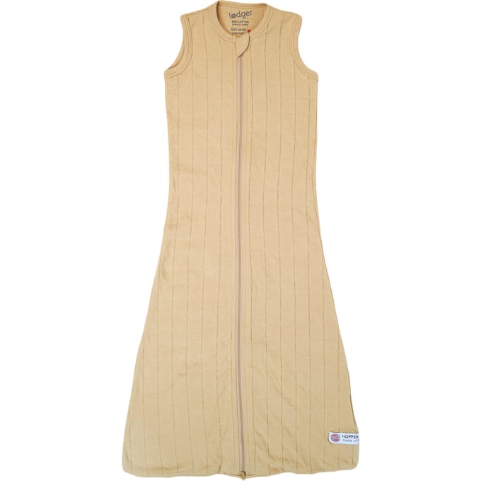 Kinderslaapzak Zomer 98 cm - Geel - Hopper Solid - 0,5 TOG - 12-36M