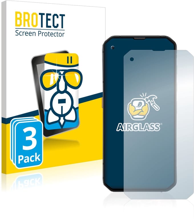 Screenprotector 3 Stuks voor Blackview BL6000 Pro 5G Beschermglas transparant