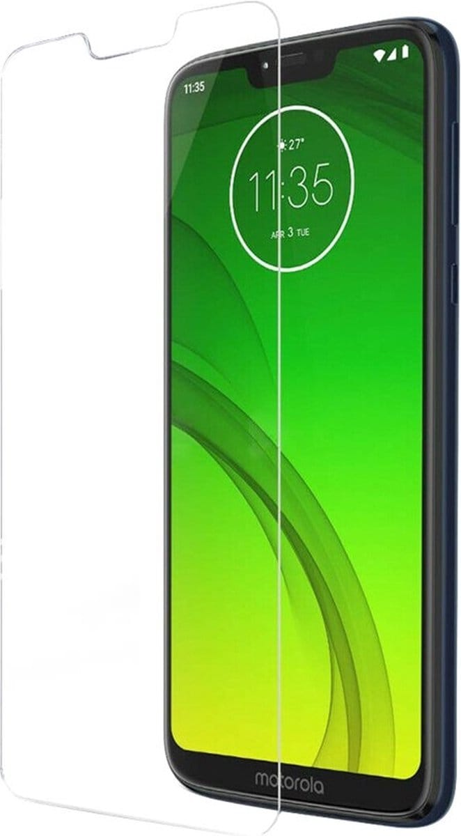 LuxeBass Screenprotector geschikt voor Motorola Moto G7 - glas scherm - bescherming