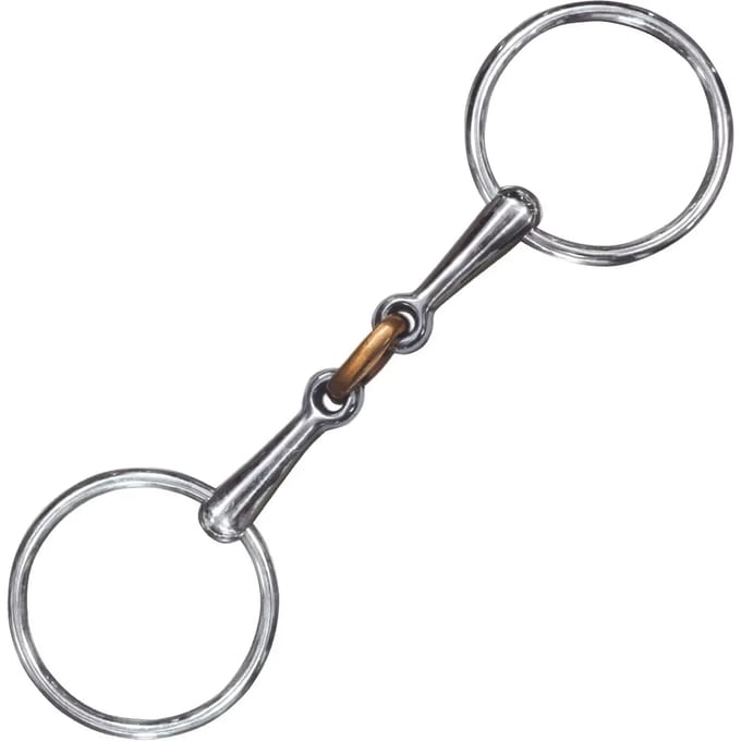 Dubbele ringbit voor paarden Privilège Equitation
