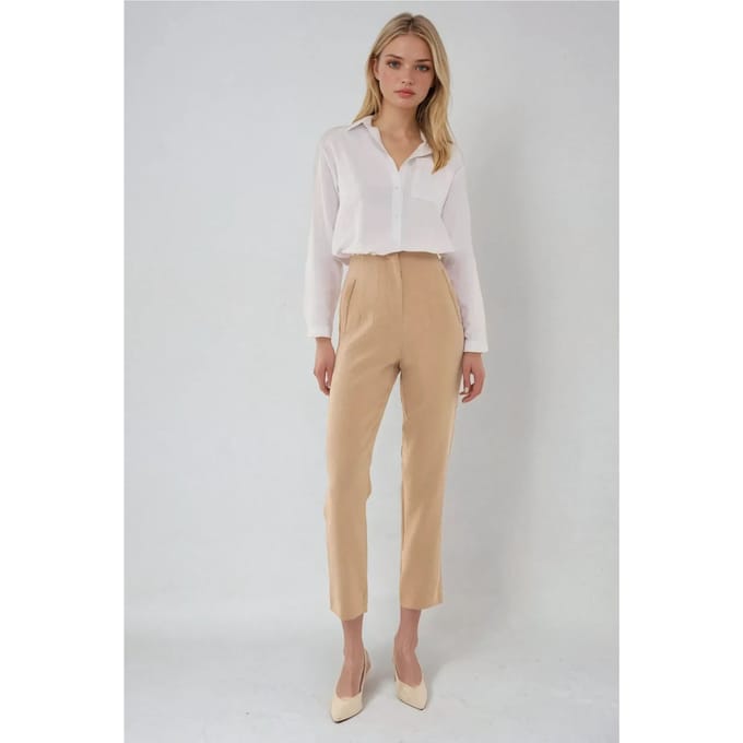 Hoge Taille Sigarettenbroeken