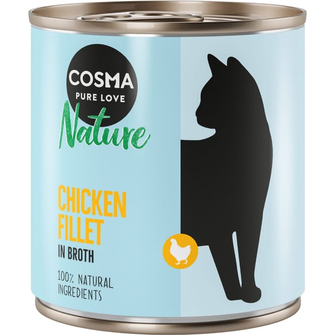 6x280g Nature Kipfilet Cosma Kattenvoer
