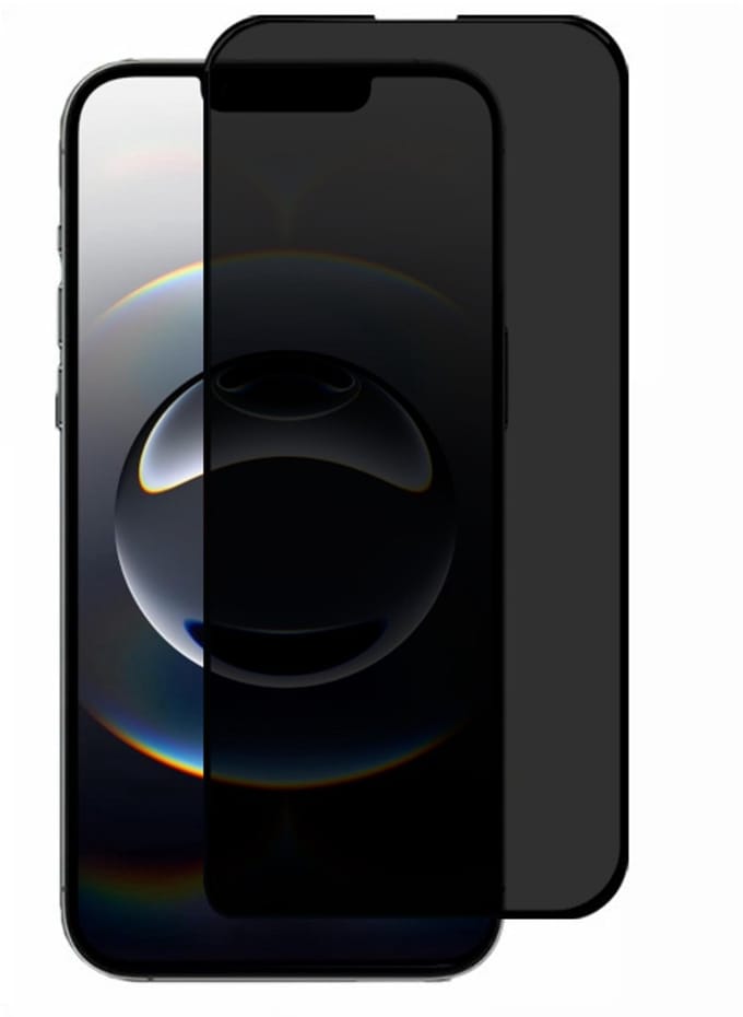 Privacy Screenprotector Geschikt Voor iPhone 17e / 16e - Volledige Beschermglas - PREMIUM Tempered Glass - 1 stuk