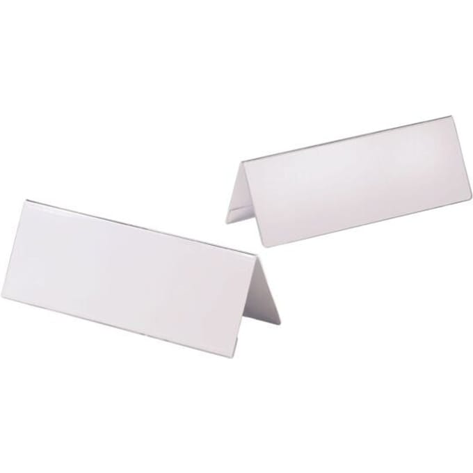 Pak met 10 tafelnaambordjes »210x61 mm« 2-zijdig