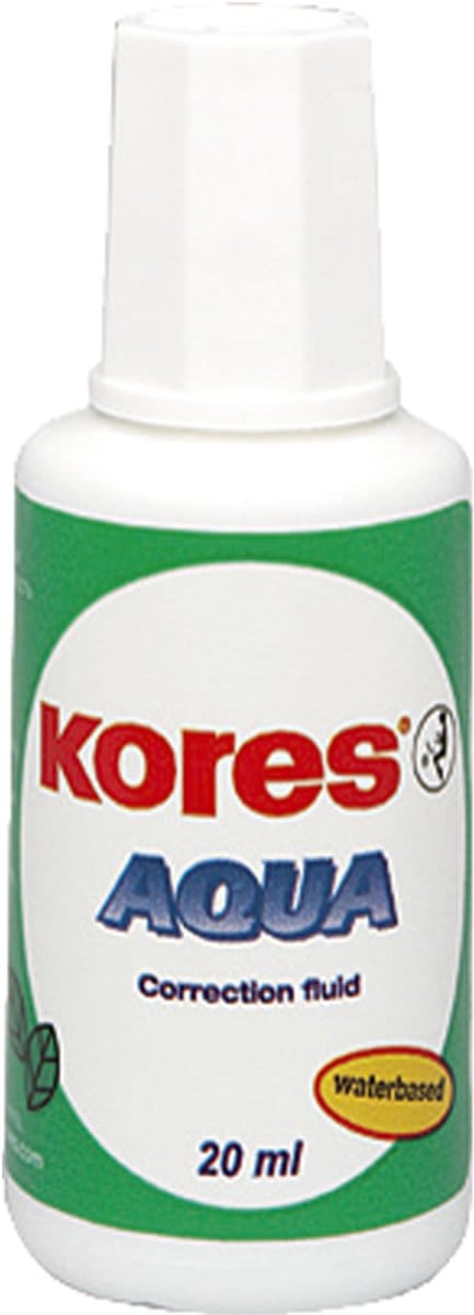 Kores Correctievloeistof AQUA, 20 ml