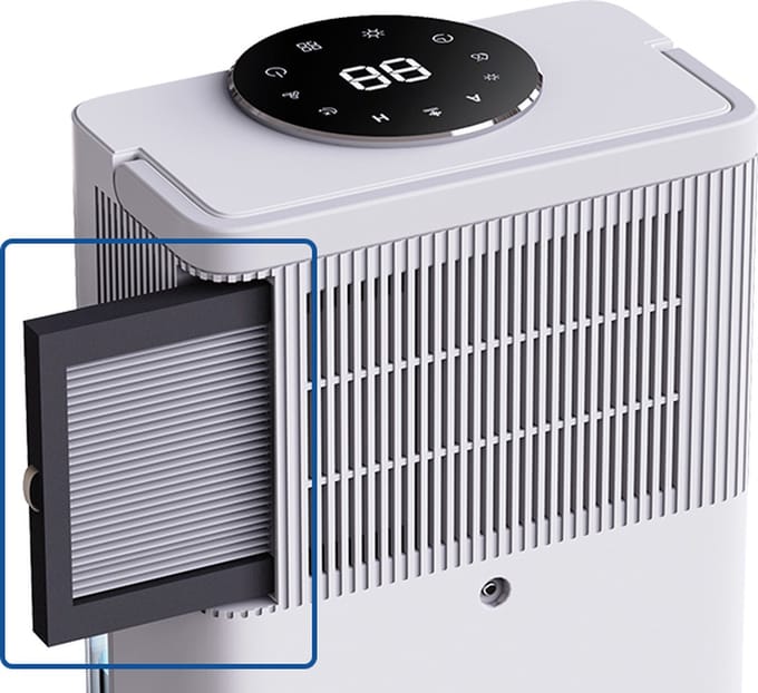 HEPA filter voor JC's luchtontvochtiger model K03