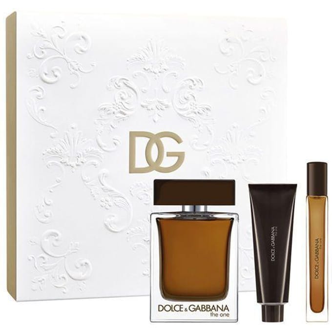 Parfumset voor Heren Dolce & Gabbana THE ONE FOR MEN 3 Onderdelen