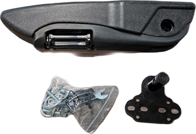 Cargoods Armleuning voor autostoel - universeel - rechts - zwart