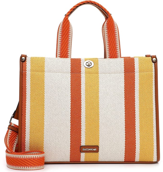 EMILY & NOAH Shopper E&N Jasmin ( 65511 ) - Dames handtassen - orange 610