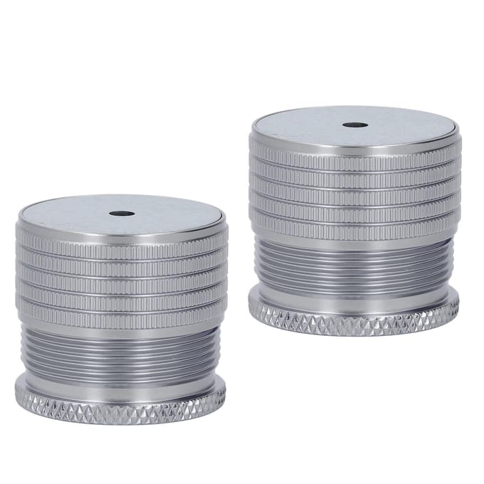 2 Pcs Élévateur de Meuble 2337mm Réglable 50500kg Portant Alliage d'Aluminium Élévateur de Lit Canapé Table
