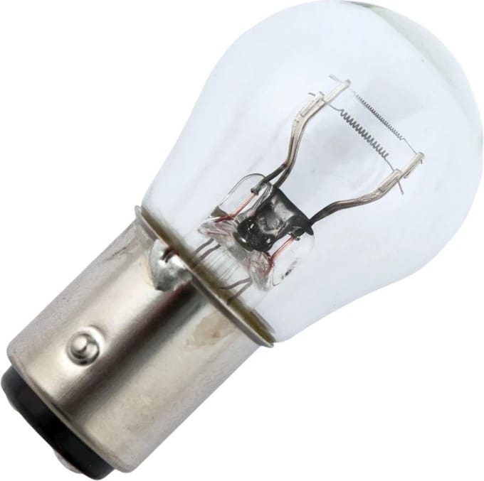 Schiefer Voertuiglamp | Bay15d G25x45 48V 23/8W Helder