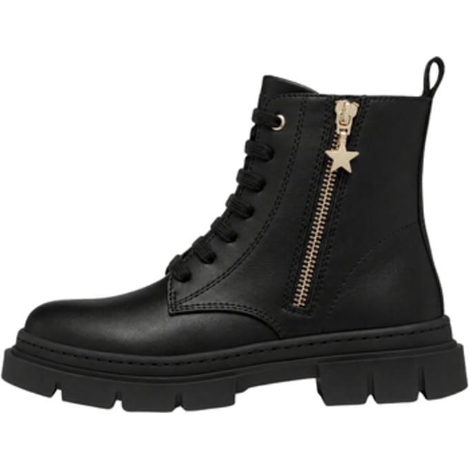 Geox Karsyn Girl Enkellaars Zwart