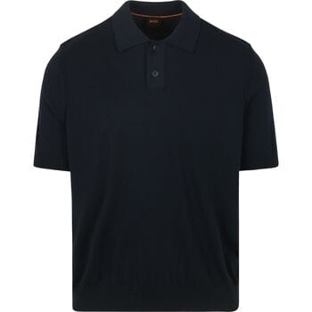 BOSS Asac Polo Donkerblauw (navy) - Maat XXL - Heren