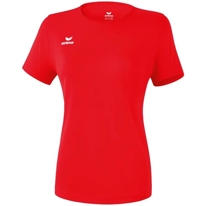 Erima Teamsport Functioneel T-Shirt Dames - Rood | Maat: 38