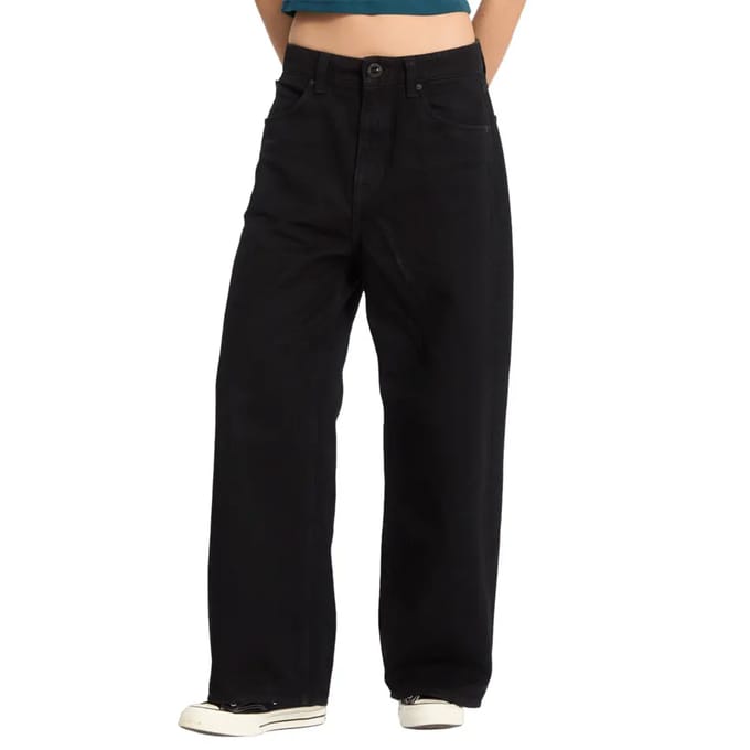 Volcom Beeggy Denim Broek zwart