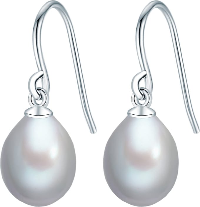 Valero Pearls Oorhanger - Sterling zilver - zilver