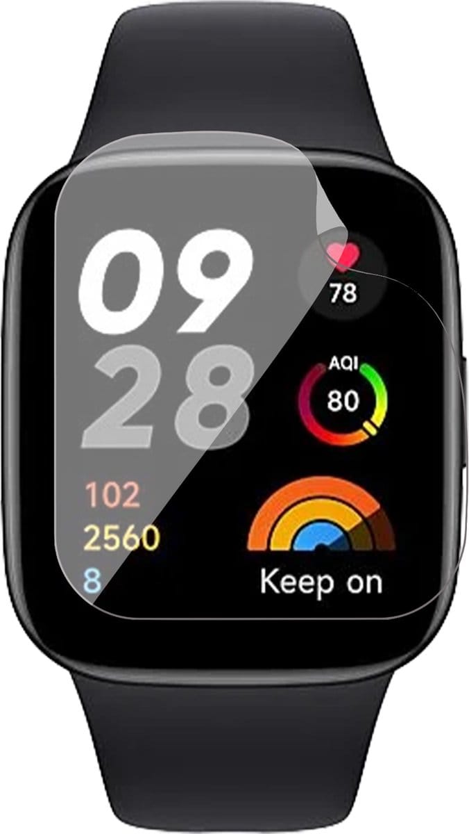 Screenprotector geschikt voor Xiaomi Redmi Watch 3 - 1x FlexGuard Screen Protector