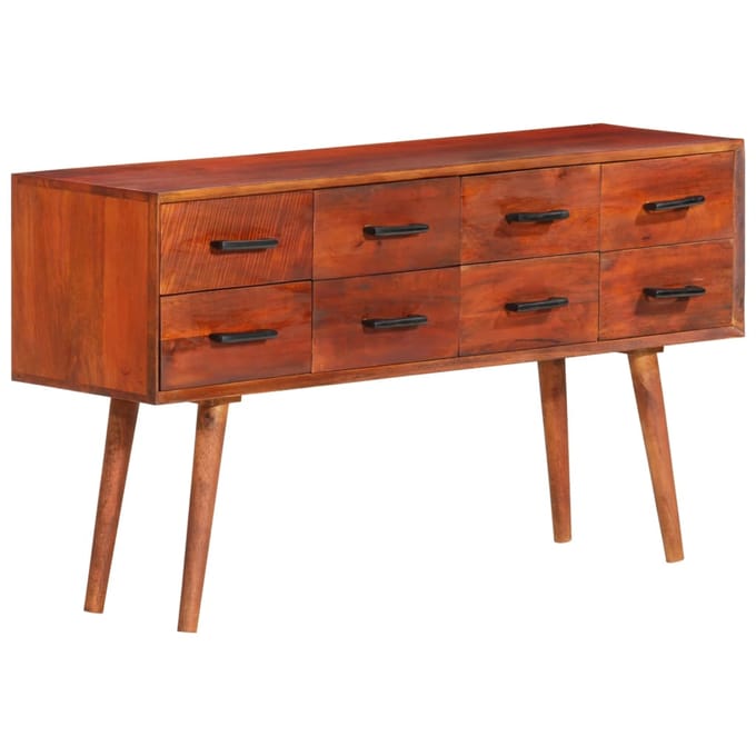 vidaXL - Dressoir - 110x30x59 - cm - massief - mangohout