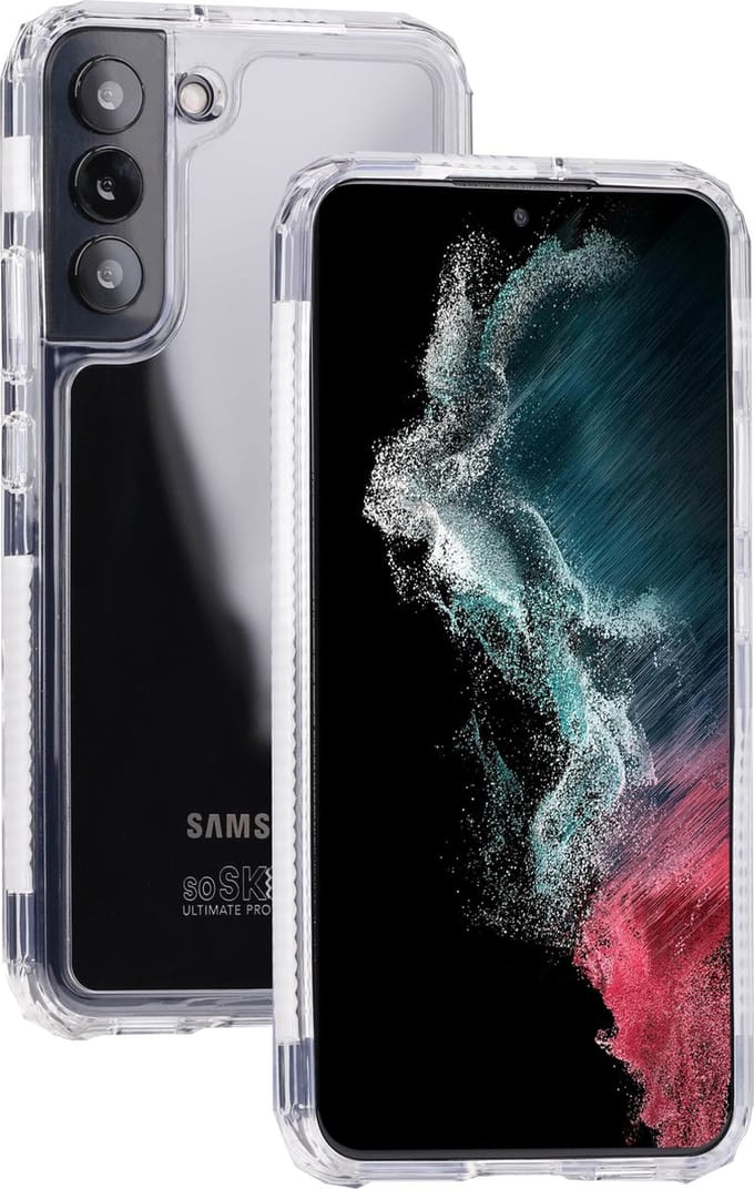 SoSkild Samsung Galaxy S21 Absorb 2.0 Impact Case Transparent