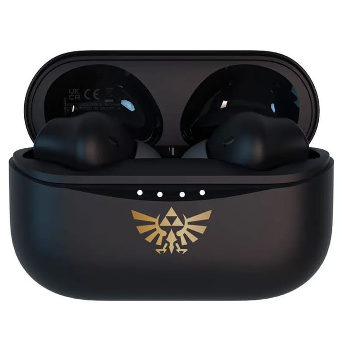 Zelda - draadloze oordopjes | earpods - met oplaadcase - touch control - extra eartips - TWS (zwart)