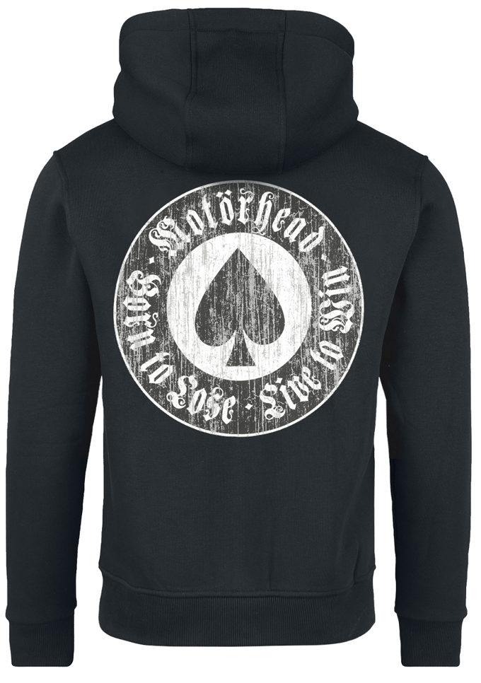 Motörhead Trui met capuchon - Logo - M - voor Mannen - zwart