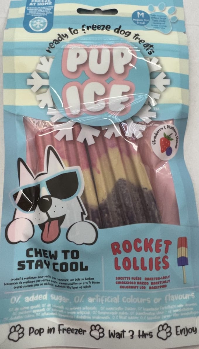 Pup ice Raket Aardbei Bosbes