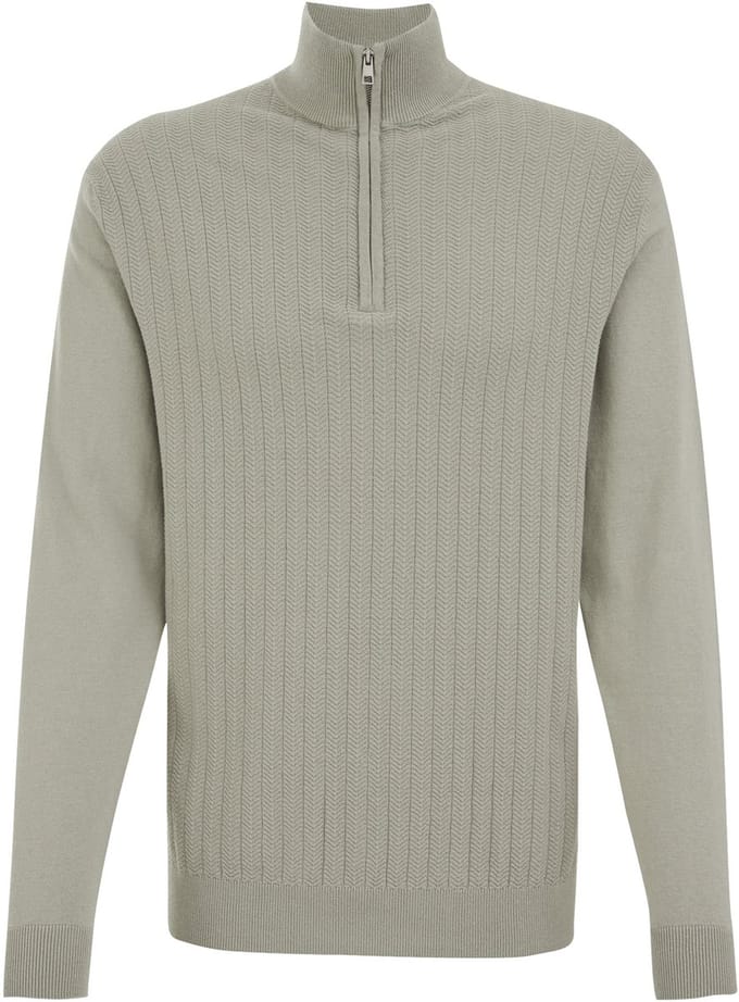 We Fashion Pullover Light Green Größe: S | Pullover Outlet | Herren | Grün