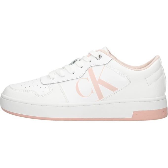 Calvin Klein - Cupsole Laceup Basket Low Lth Wit 36