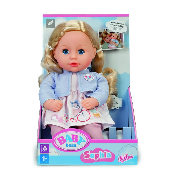 Zapf Creation BABY Born Little Sophian Rose pop 36cm Speelpoppen