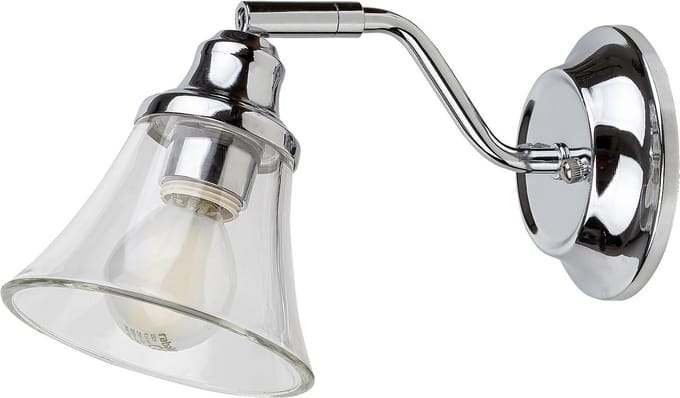 Rabalux - Wandlamp - E14 IP44 badkamer wandlamp - Zilver