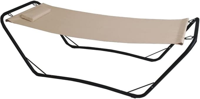 Linea Garden Friend A1619021 hangmat met standaard Java, beige
