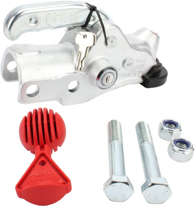 AL-KO AK351 Kogelkoppeling M16 – 3500 kg, Ø60 mm met Safety Kit | 1223428