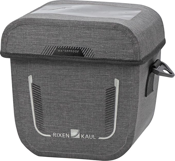 KLICKfix Stuurtas Aventour Compact Waterproof 3L Grijs
