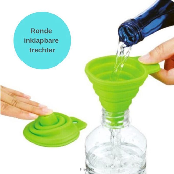 Jumada's - "Opvouwbare-Trechter-Silicone-Groen"