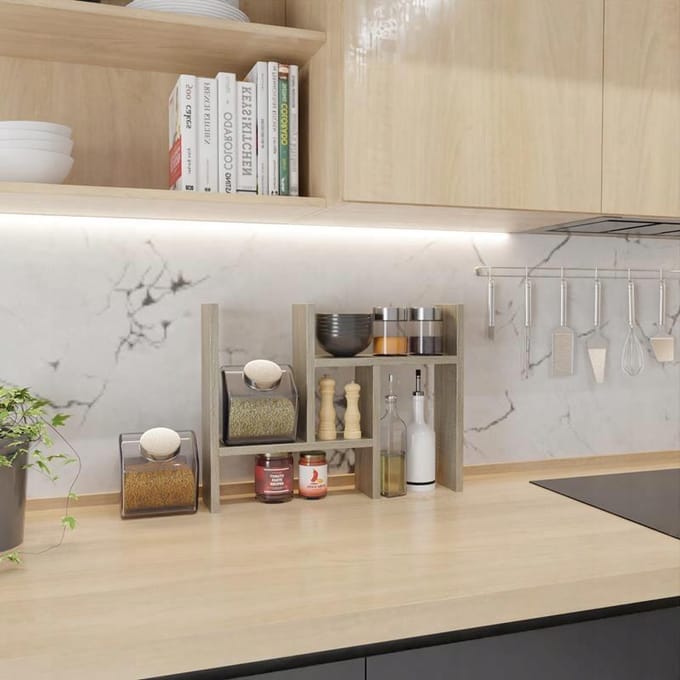 Meble Exclusive EX3 - Keukenkast - Dąb Sonoma - Stabiele Constructie - Laminowana Plaat
