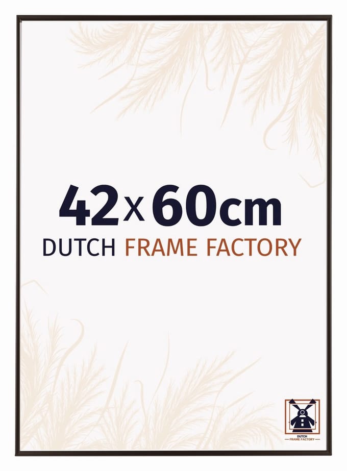 Fotolijst 42x60 cm - Kunststof - Antraciet - Easy