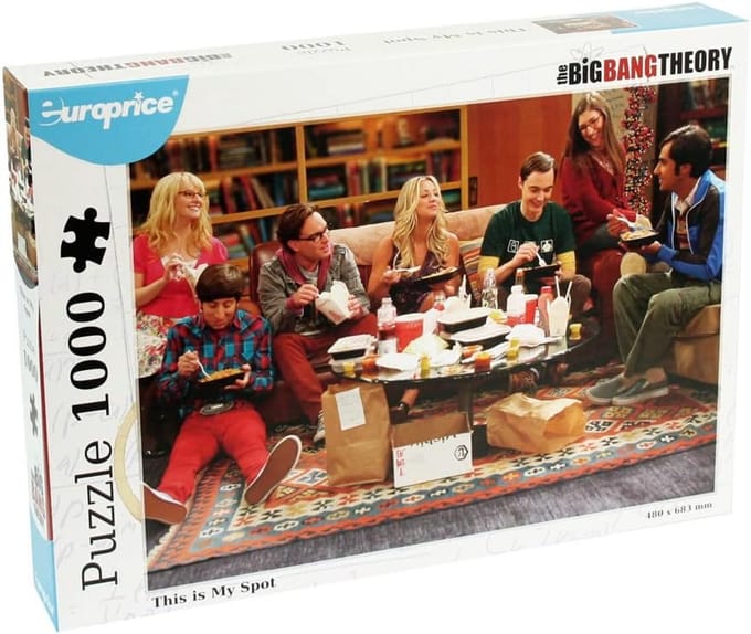 Puzzel 1000 Stukjes - Populaire Televisieserie Theorie