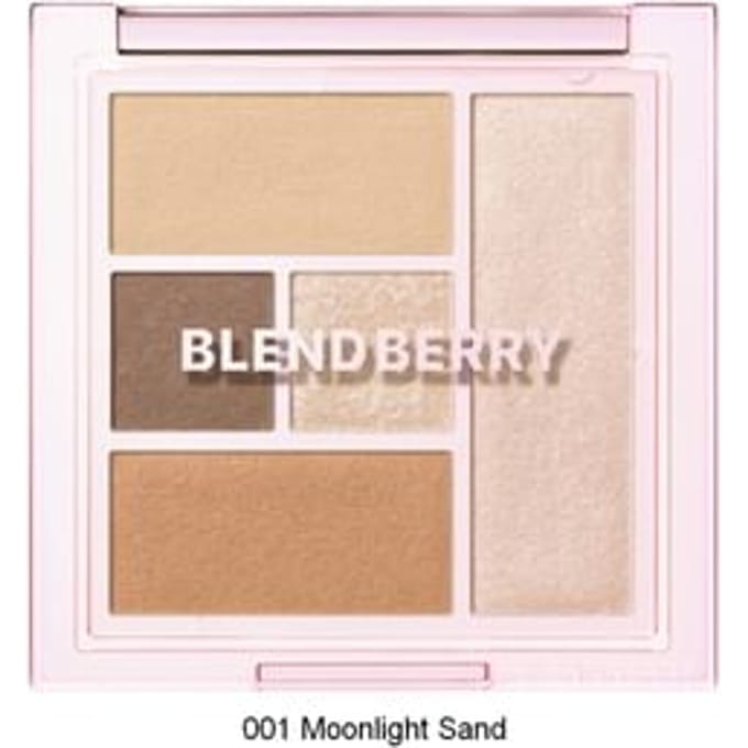 Kose - Blend Berry All You Need Creation Shadow Palette 001 Moonlight Sand