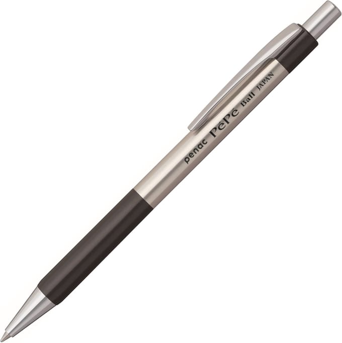 Penac Balpen Pépé - 0.7mm - Opaal Zwart - Blauwe Inkt