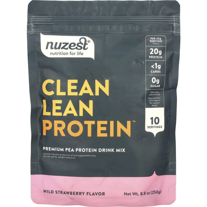 Nuzest, Clean Lean Protein, Fraises des bois, 8,8 oz (250g)