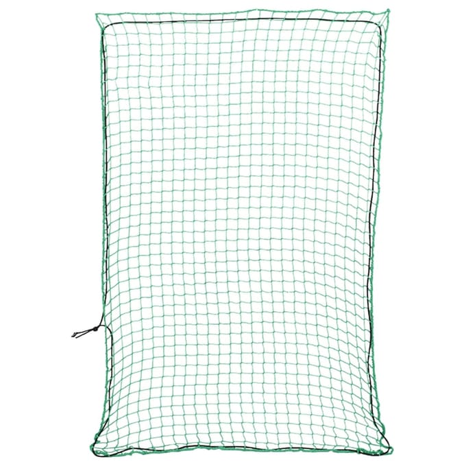 vidaXL - Aanhangwagennet - elastisch - touw - 3,5x2,5 - m - polypropeen - groen