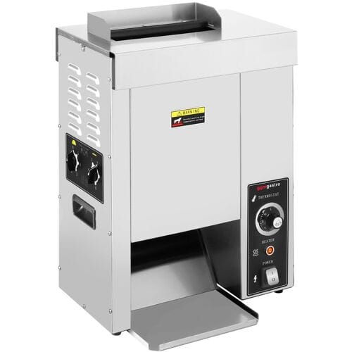 GGM Gastro Vertikaler Toaster - Manuell - 2 kW - für Burger- & Hot Dog Buns