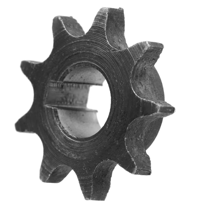 06B 9 Tanden met spiebaan 10mm Binnendiameter Stalen Motor Tandwiel Tandwiel Accessoire gray