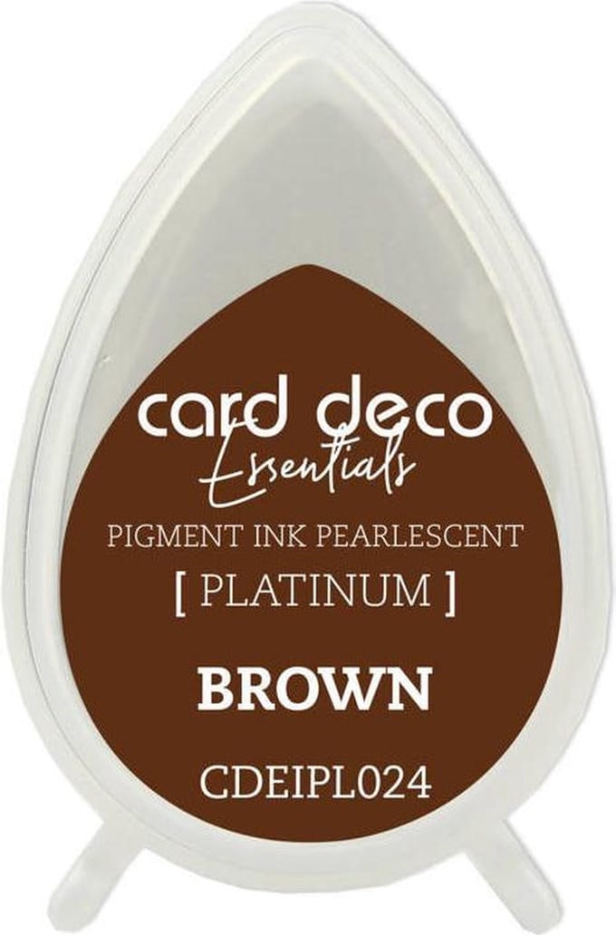 Card Deco Essentials Fast-Drying Pigment Ink Pearlescent Brown