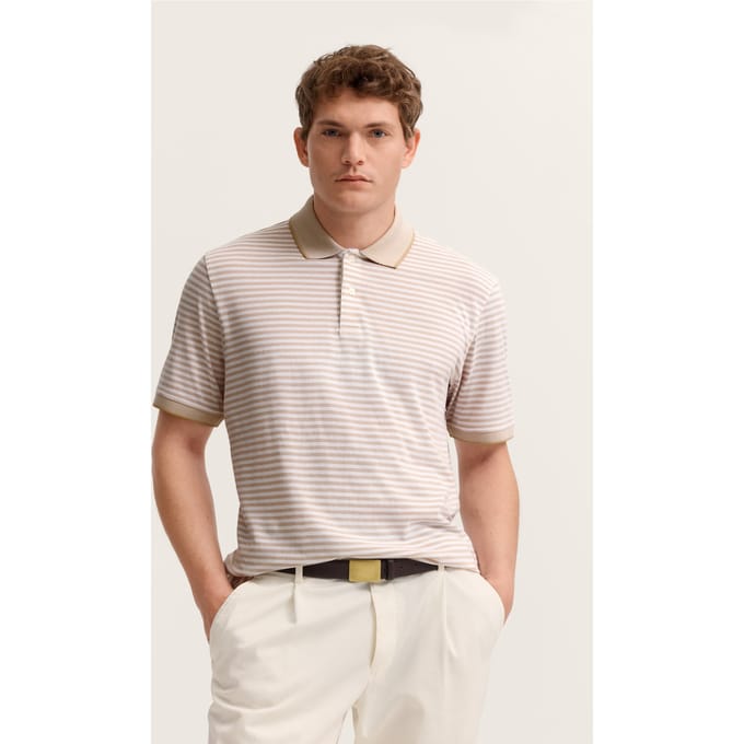 Bugatti Herren Polo shirt Modern Fit van een katoenmix