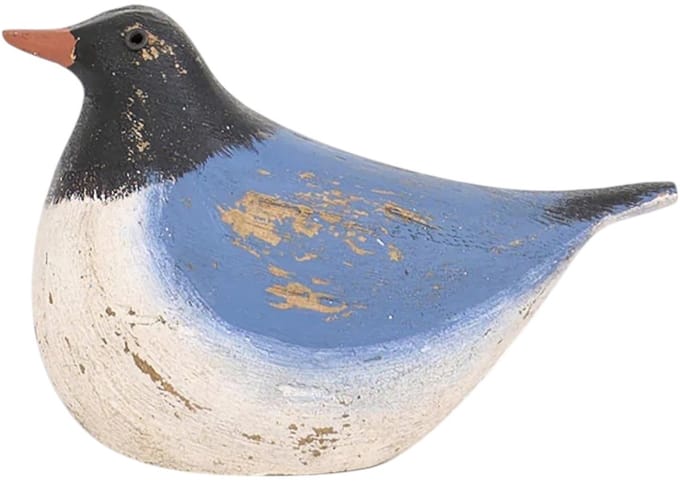 Grote blauwe vogel beeld - Batela