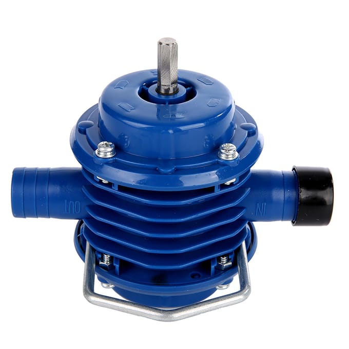 Mini Zelfaanzuigende Technische Kunststoffen Hand Elektrische Boormachine Waterpomp Huis Tuin