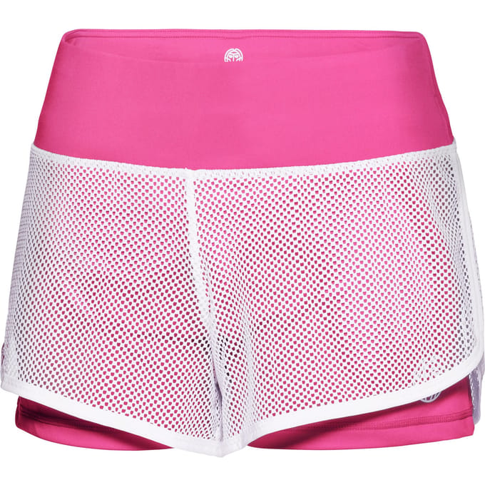 BIDI BADU Efia Tech (2in1) Shorts Dames-Pink,Wit