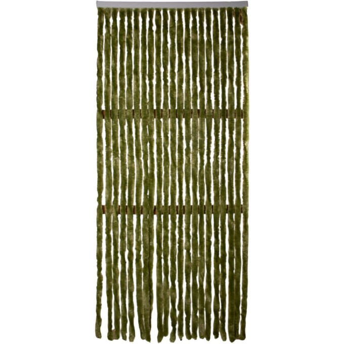2Lif kattenstaart Vliegengordijn groen 90x210cm